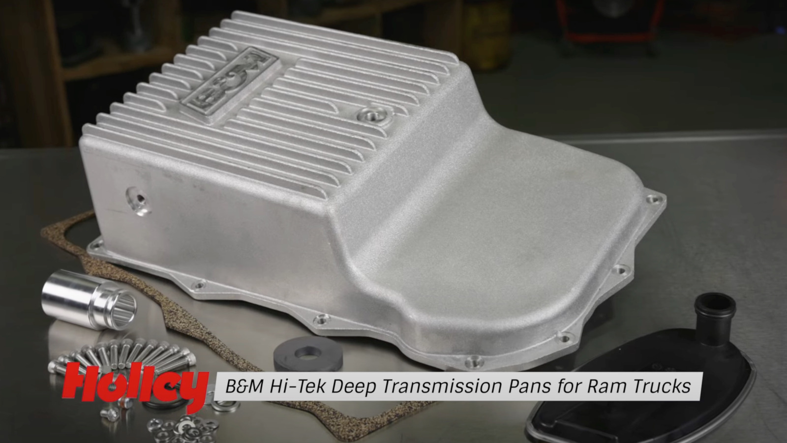 HI-TEK DEEP TRANSMISSION PANS FOR RAM TRUCKS FROM B&M