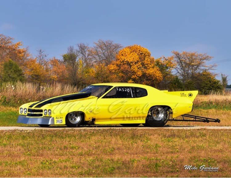 1970 CHEVELLE – ORIGINAL CHUCK PETERSON PRO MOD • TOP SPORTSMAN READY • 706 BBC + POWERGLIDE