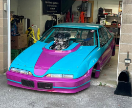 1995 PONTIAC GRAND PRIX S/C T/S BRACKET CAR – 588 BBC, POWERGLIDE, DANA 60, FRESH ZERO-PASS DRIVETRAIN