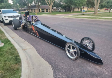 2009 M&M 242 SWINGARM DRAGSTER – 6.00 CERT ROLLER OR TURNKEY GLIDE OPTION