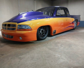 1998 DODGE DAKOTA – EX-NHRA PRO STOCK TRUCK • STROUPE-BUILT • CARBON-LOADED ROLLER
