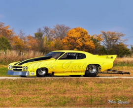1970 CHEVELLE – ORIGINAL CHUCK PETERSON PRO MOD • TOP SPORTSMAN READY • 706 BBC + POWERGLIDE